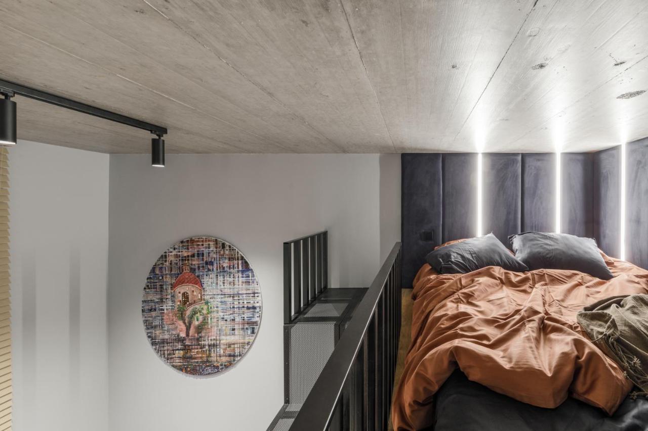 Ivis House Modern Apartment In Vilnius Old Town With Balcony 빌뉴스 외부 사진