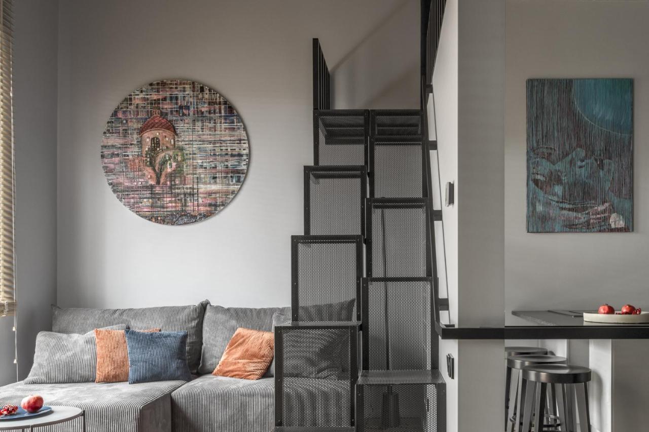 Ivis House Modern Apartment In Vilnius Old Town With Balcony 빌뉴스 외부 사진