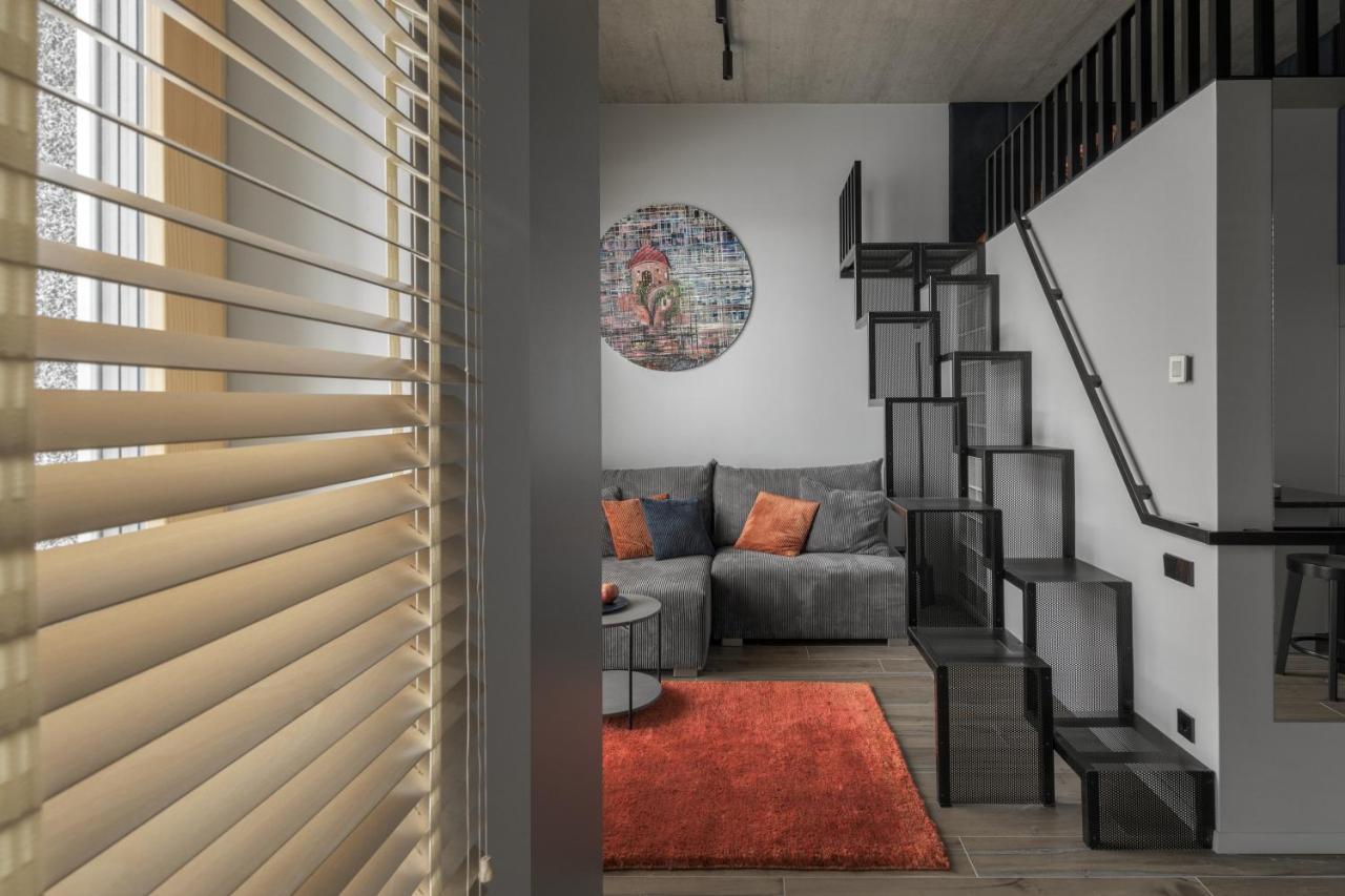 Ivis House Modern Apartment In Vilnius Old Town With Balcony 빌뉴스 외부 사진